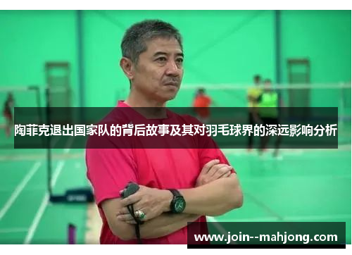 陶菲克退出国家队的背后故事及其对羽毛球界的深远影响分析